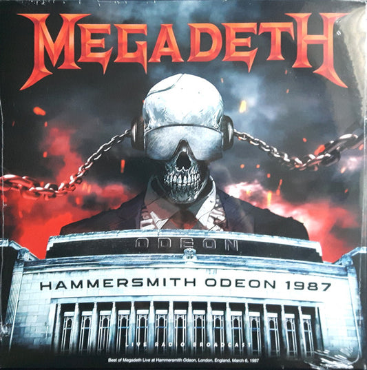 Megadeth : Hammersmith Odeon 1987 (LP, Unofficial, 180)
