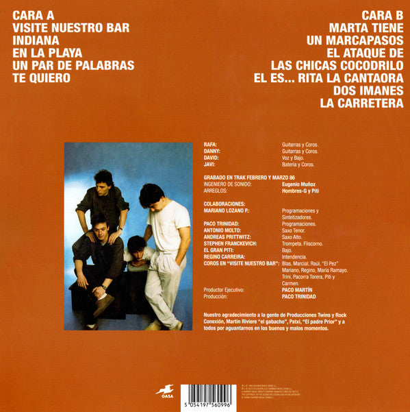 Hombres G : La Cagaste... Burt Lancaster (LP, Album, Pic, RE)