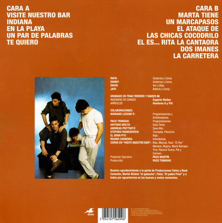 Hombres G : La Cagaste... Burt Lancaster (LP, Album, Pic, RE)