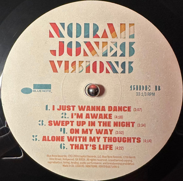 Norah Jones : Visions (LP, Album)