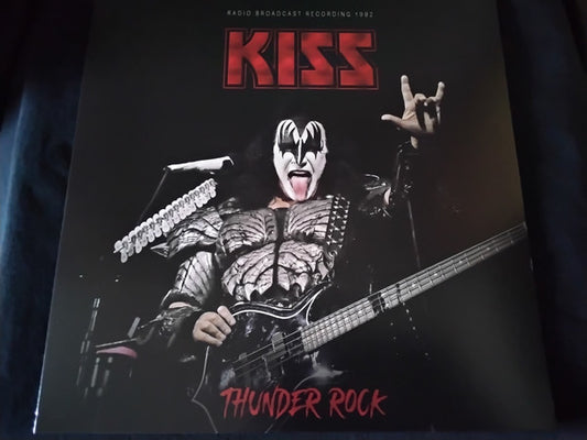 Kiss : Thunder Rock ( Radio Broadcast Recording 1992 ) (LP, EP, Ltd, Unofficial, Red)
