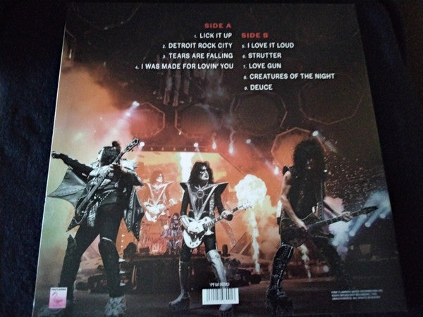 Kiss : Thunder Rock ( Radio Broadcast Recording 1992 ) (LP, EP, Ltd, Unofficial, Red)