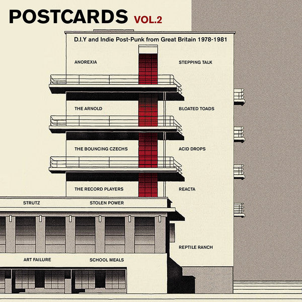 Various : Postcards Vol.2 (D.I.Y. And Indie Post-Punk From Great Britain 1978-1981) (LP, Comp)