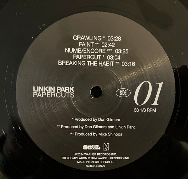 Linkin Park : Papercuts (2xLP, Album, Comp)
