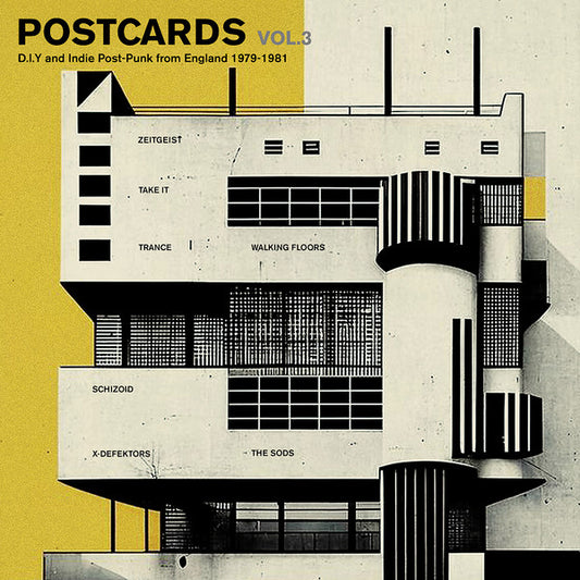 Various : Postcards Vol.3 (D.I.Y And Indie Post-Punk From England 1979-1981) (LP, Comp)