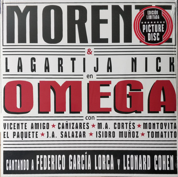 Enrique Morente, Lagartija Nick (2) : Omega (2xLP, Ltd, Pic)