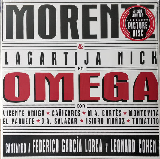 Enrique Morente, Lagartija Nick (2) : Omega (2xLP, Ltd, Pic)