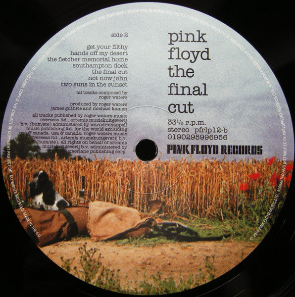 Pink Floyd : The Final Cut (LP, Album, RE, RM, 180)