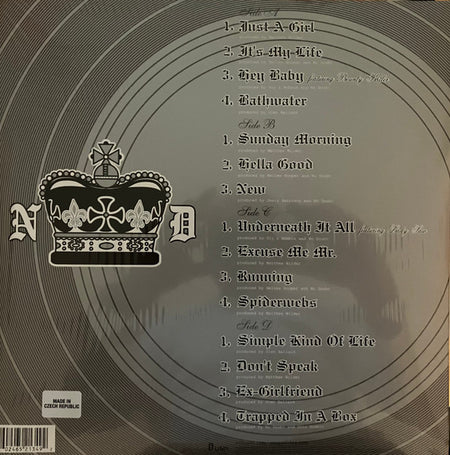 No Doubt : The Singles 1992-2003 (2xLP, Comp, RE, 180)