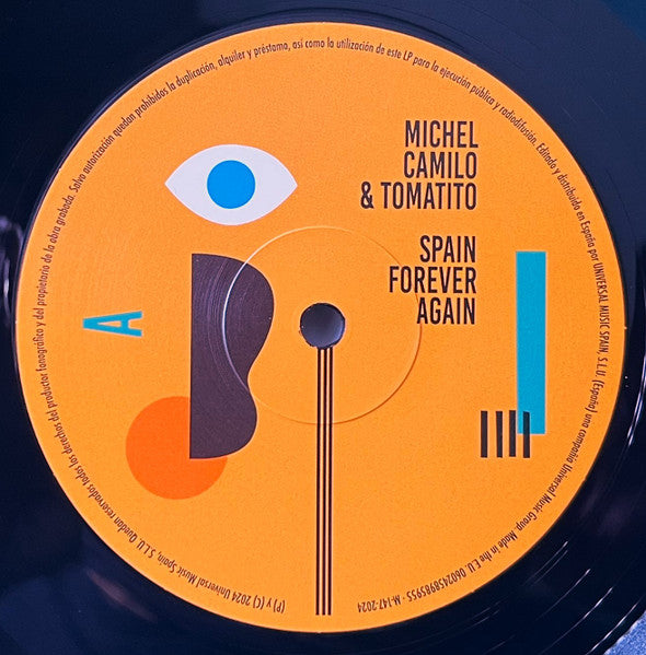 Michel Camilo & Tomatito : Spain Forever Again (LP, Album)