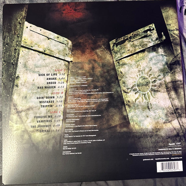 Godsmack : Awake (LP + LP, S/Sided, Etch + Album, Ltd, RE, RM, Gre)