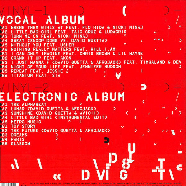 David Guetta : Nothing But The Beat (2xLP, Album)