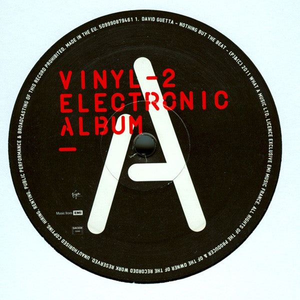 David Guetta : Nothing But The Beat (2xLP, Album)