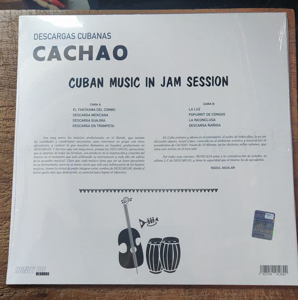 Cachao : Cuban Music In Jam Session (LP, Album, RE)