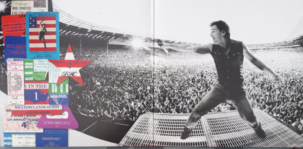 Bruce Springsteen : Born In The U.S.A. (LP, Album, Ltd, RE, Red)