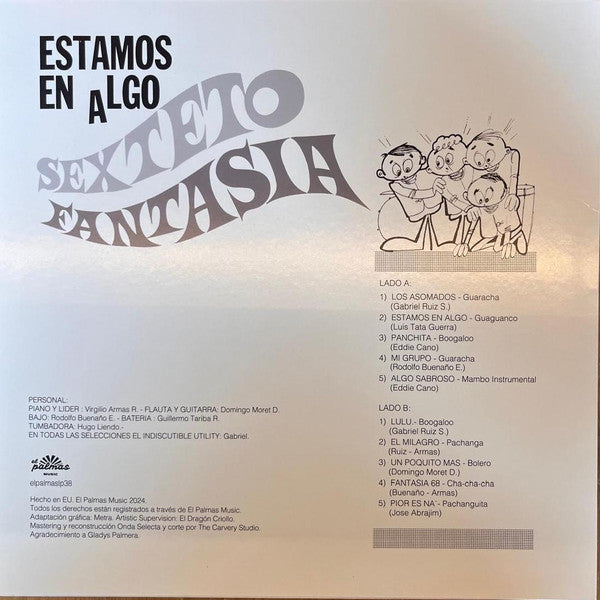 Sexteto Fantasia : Estamos En Algo (LP, Album, RE)
