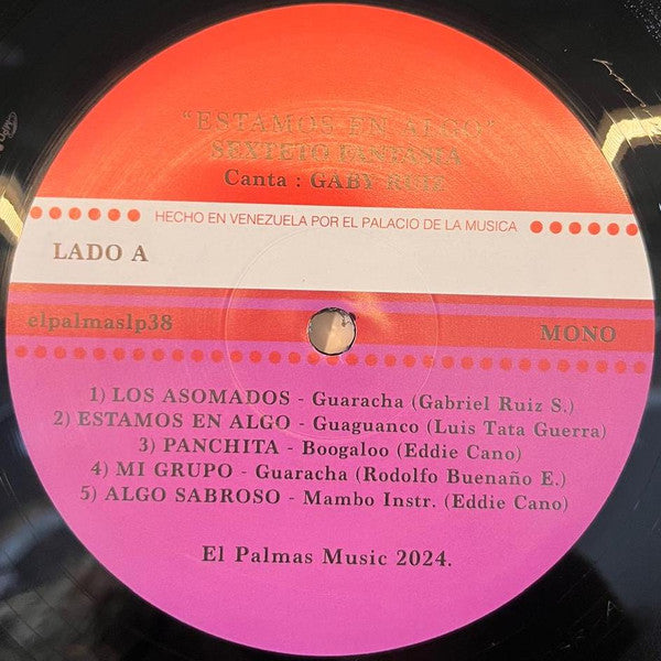 Sexteto Fantasia : Estamos En Algo (LP, Album, RE)