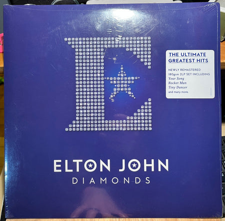 Elton John : Diamonds (2xLP, Comp, RE)