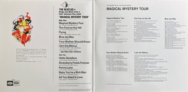 The Beatles : Magical Mystery Tour (LP, Album, RE, RM, 180)