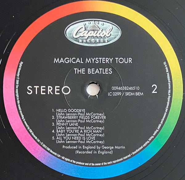 The Beatles : Magical Mystery Tour (LP, Album, RE, RM, 180)