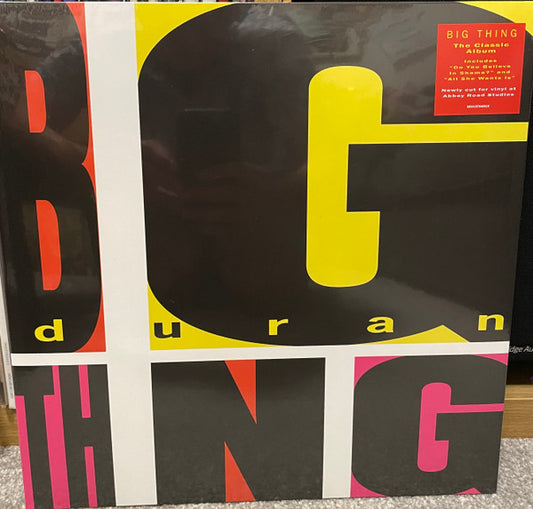 Duran Duran : Big Thing (LP, Album, RE, RM)