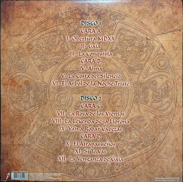 Mägo De Oz : Gaia (2xLP, Album, RE, RP)