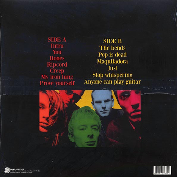 Radiohead : Crippled And Cracked: Live At Roskilde, Denmark, 2nd July 1994 (LP, Ltd, Unofficial, Gre)