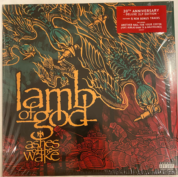 Lamb Of God : Ashes Of The Wake (2xLP, Album, Dlx, RE, 20t)