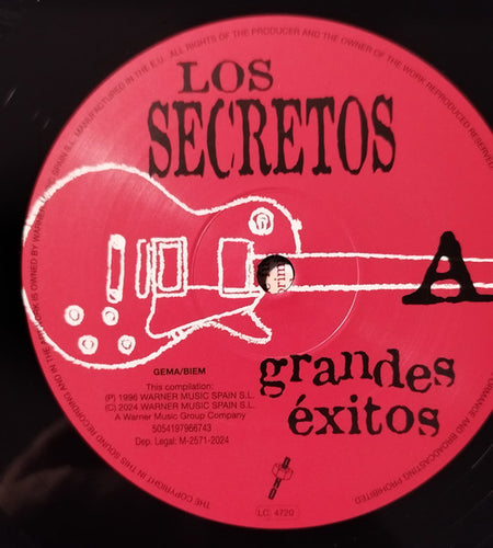 Los Secretos : Grandes Exitos (2xLP, Comp)