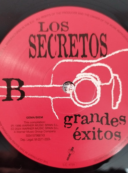 Los Secretos : Grandes Exitos (2xLP, Comp)