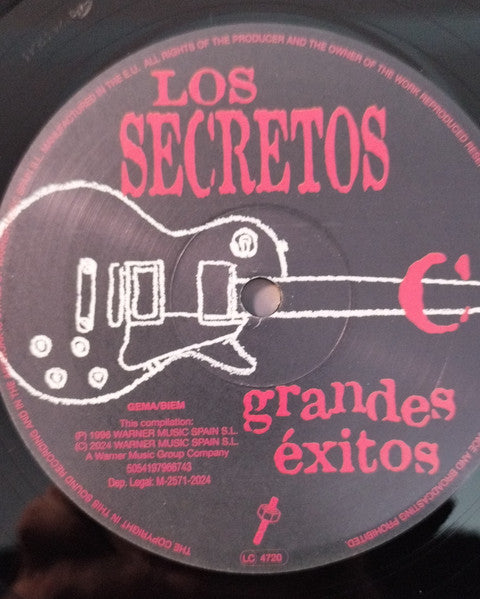 Los Secretos : Grandes Exitos (2xLP, Comp)