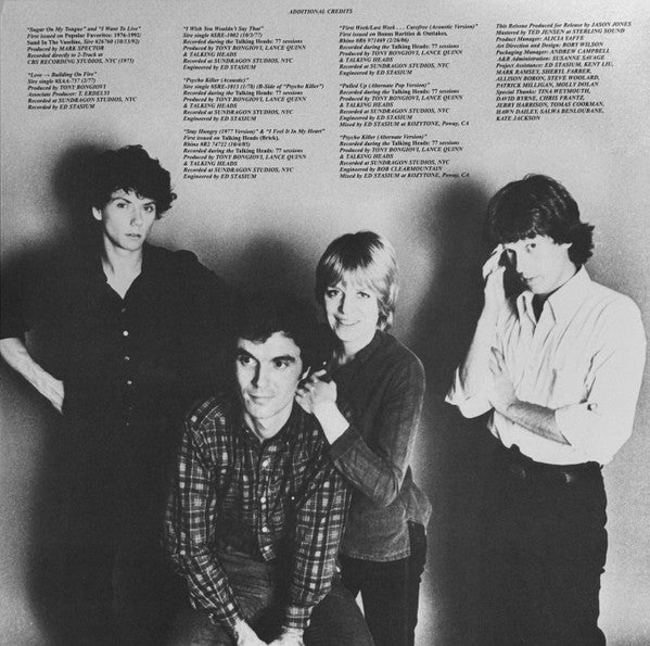 Talking Heads : Talking Heads: 77  (LP, Album, RE, RM, Gre + LP, Comp, Gre + Ltd, Gat)