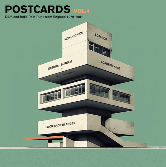 Various : Postcards Vol.4 (D.I.Y. And Indie Post-Punk From England 1979-1981) (LP, Comp)