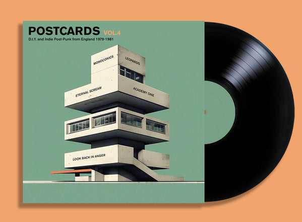 Various : Postcards Vol.4 (D.I.Y. And Indie Post-Punk From England 1979-1981) (LP, Comp)