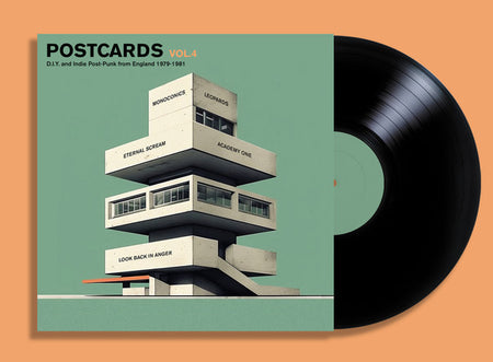 Various : Postcards Vol.4 (D.I.Y. And Indie Post-Punk From England 1979-1981) (LP, Comp)