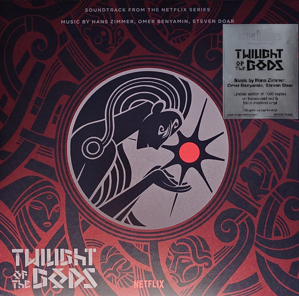 Hans Zimmer, Omer Benyamin, Steven Doar : Twilight Of The Gods (Soundtrack From The Netflix Series) (2xLP, Album, Ltd, Num, Red)