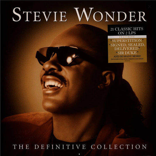 Stevie Wonder : The Definitive Collection (2xLP, Comp)