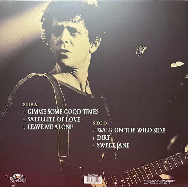 Lou Reed : Live On Air 1978 (LP, Unofficial, Blu)