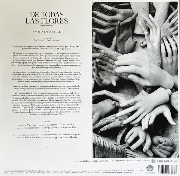 Natalia Lafourcade : De Todas Las Flores (2xLP, Album, RE)