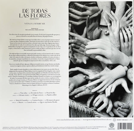 Natalia Lafourcade : De Todas Las Flores (2xLP, Album, RE)