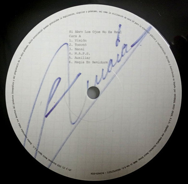 Amaia* : Si Abro Los Ojos No Es Real (LP, Album, Gat)