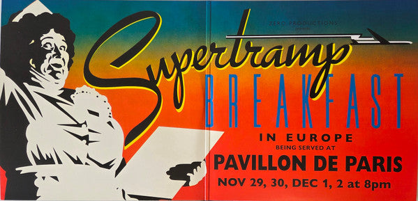 Supertramp : Live In Paris '79 (3xLP, Album)