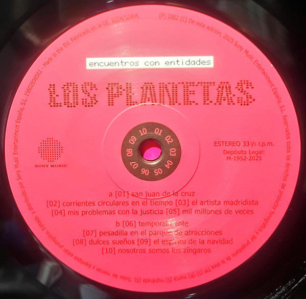 Los Planetas : Encuentros Con Entidades (LP, Album, RE, Gat)