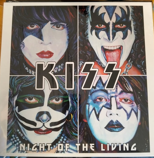 Kiss : Night of the Living - Tokyo Judo Arena 21 April 1988 (LP, Ltd, Unofficial, Blu)