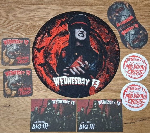 Wednesday 13 : Mid Death Crisis (LP, Album, Dlx, Ltd, Die)