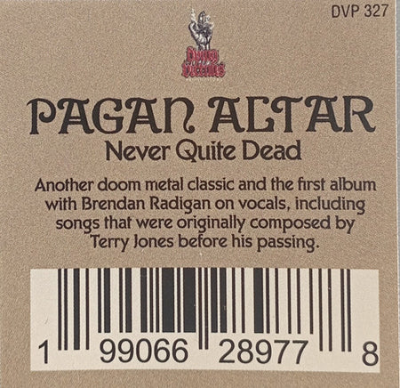 Pagan Altar : Never Quite Dead (LP, Album)