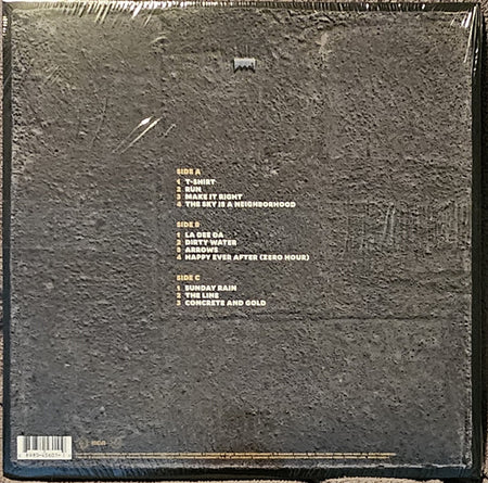 Foo Fighters : Concrete And Gold (LP + LP, S/Sided, Etch)