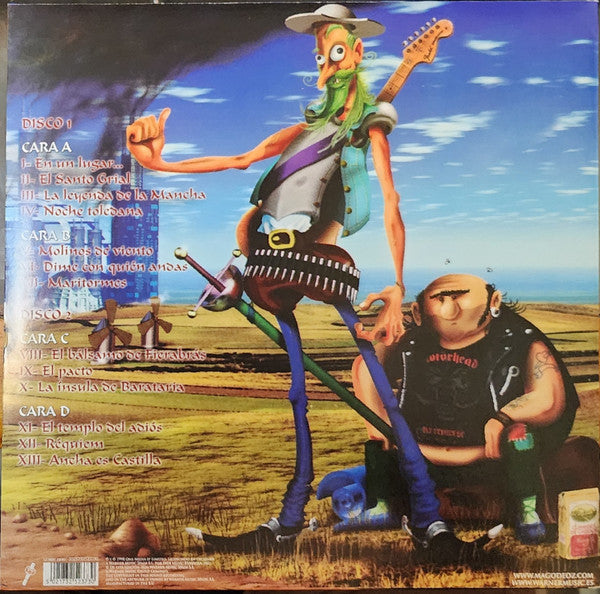 Mägo De Oz : La leyenda de la Mancha (2xLP, Album, RE)