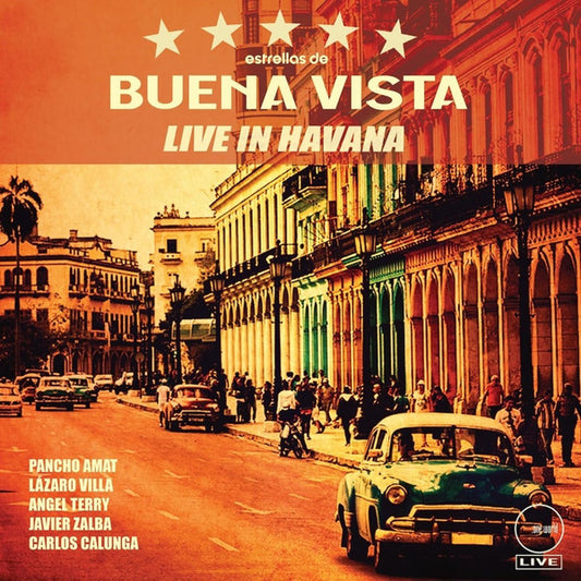Estrellas de Buena Vista : Live In Havana (LP, Album)