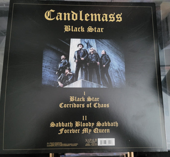 Candlemass : Black Star (12", EP, Ltd, Cle)